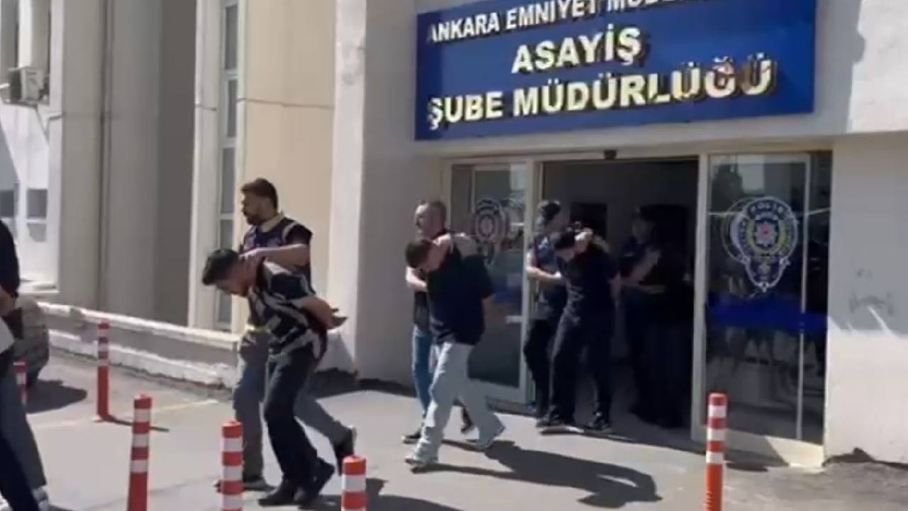 Ankara'da Trafikte Drift Atan 11 Kişi Gözaltında