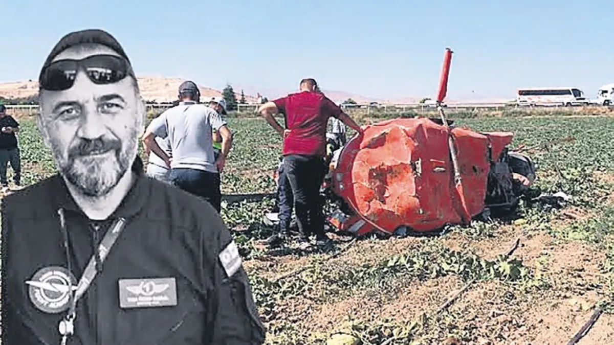Ankara'da eğitim helikopteri düştü: 1 şehit, 2 yaralı