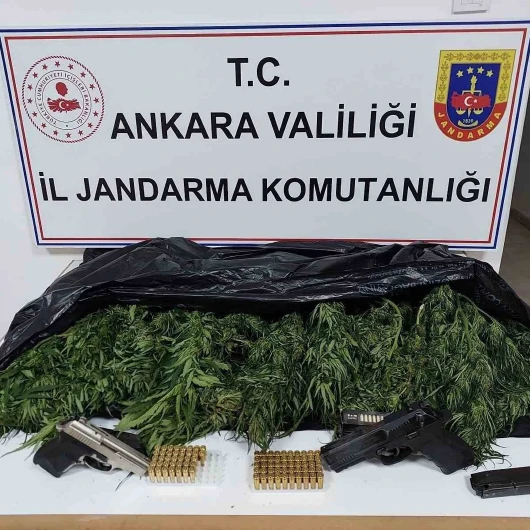 Ankara Elmadağ'da Uyuşturucu Operasyonu: 1 Gözaltı, 2 Kilo 600 Gram Skunk Ele Geçirildi
