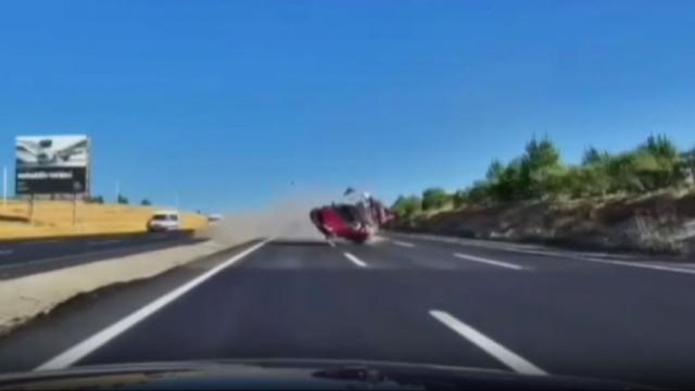 Ankara Elmadağ'da feci kaza: 1 ölü, 7 yaralı
