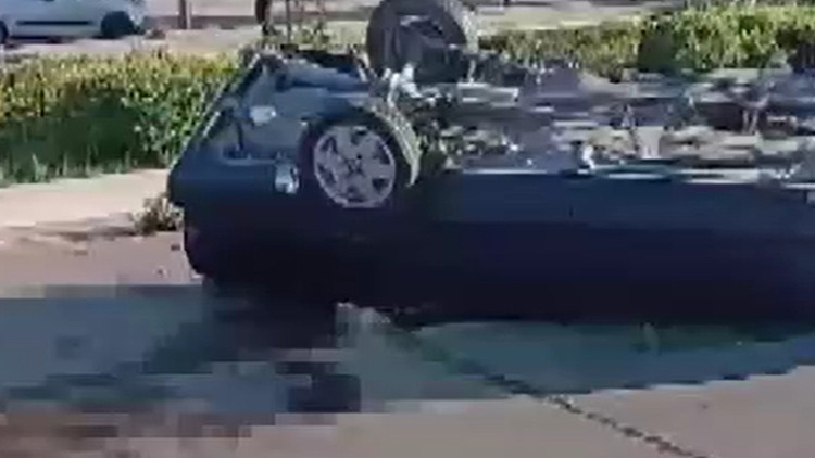 Ankara'da feci kaza: Takla atan otomobilin sürücüsü hayatını kaybetti