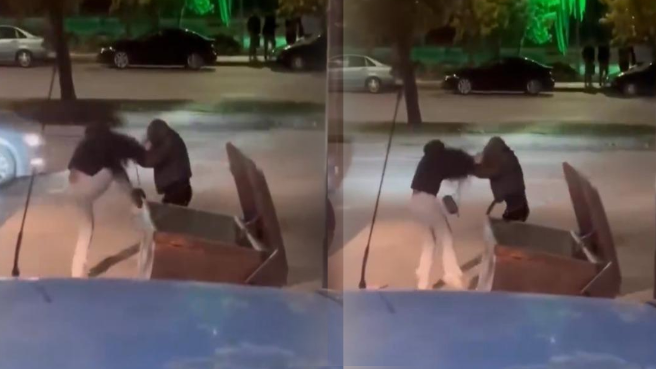Ankara'da Genç Kızlar Arasında 'Erkek Arkadaş' Kavgası: Sokak Ortasında Tekme Tokat