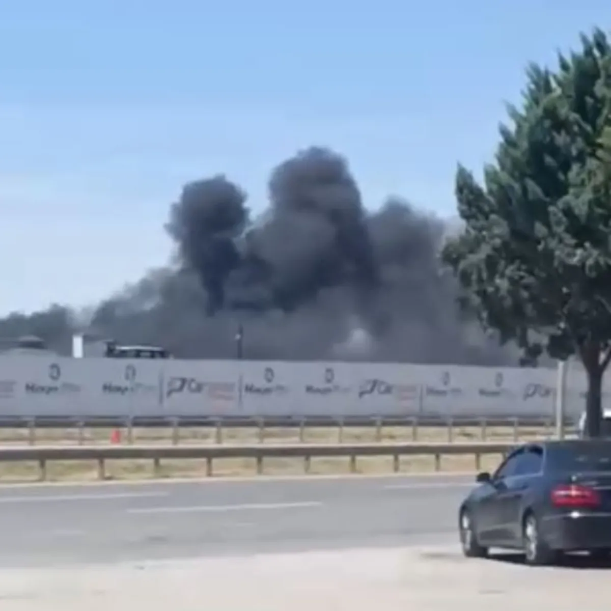 Ankara Gölbaşı'nda alçı fabrikasında yangın: Ekipler seferber oldu