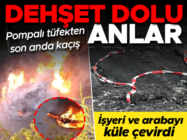 Ankara'da kız arkadaşının dükkanını ve arabasını yakan şüpheli gözaltında