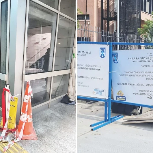Ankara Metro'da Yürüyen Merdiven ve Asansör Arızaları Çözümsüz