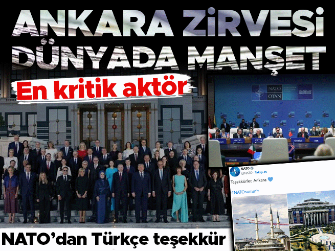 Ankara NATO Zirvesi küresel yankı uyandırdı