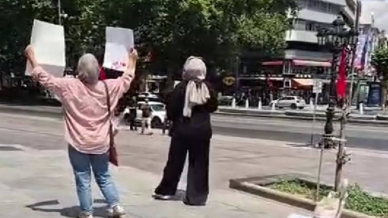 Ankara'da NATO Zirvesi Protestosu: Kızılay'da İki Kadın Gözaltına Alındı