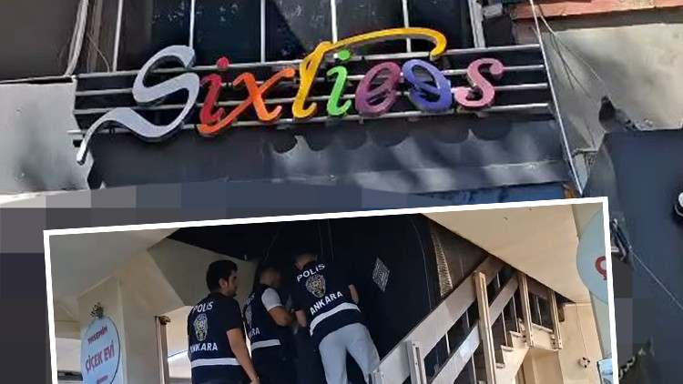Ankara'da müstehcenlik operasyonu sonrası Sixtiees Pub'a kapatma kararı