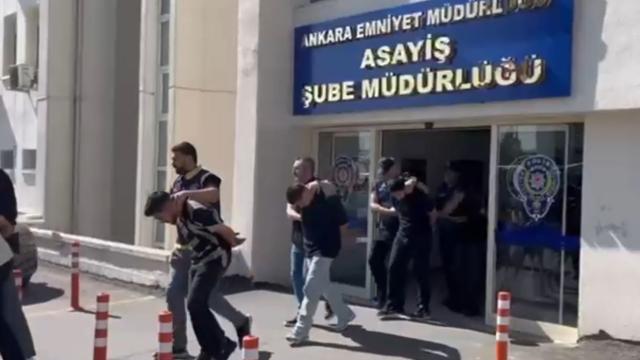 Ankara'da Trafikte Drift Atan 11 Kişi Polis Operasyonuyla Yakalandı
