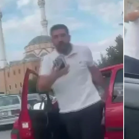 Ankara'da Trafikte Tehdit Eden Sürücü Tutuklandı