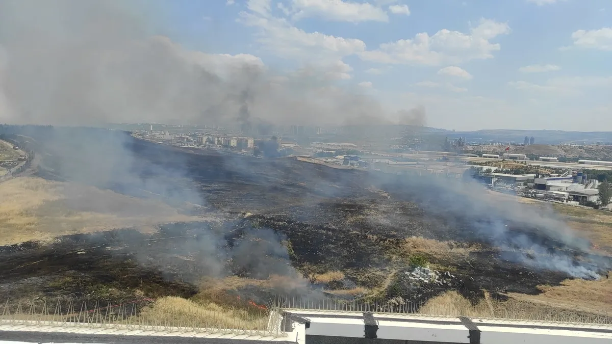 Ankara Yangınının Nedeni Ortaya Çıktı: Çakmakla Başlattı, Kaçış Anı Kamerada