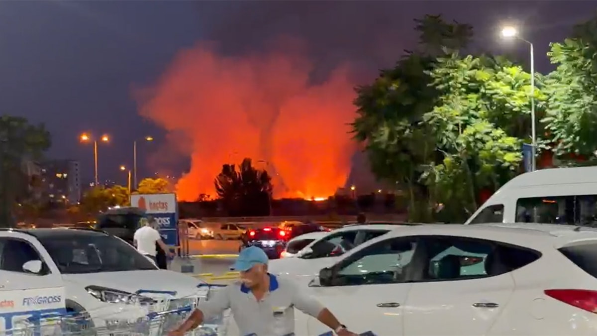 Ankara'da yeni havaalanı pisti yakınında yangın