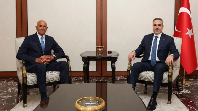 Ankara'da yoğun diplomasi: Bakan Fidan'dan ABD'li özel temsilciyle kritik görüşme