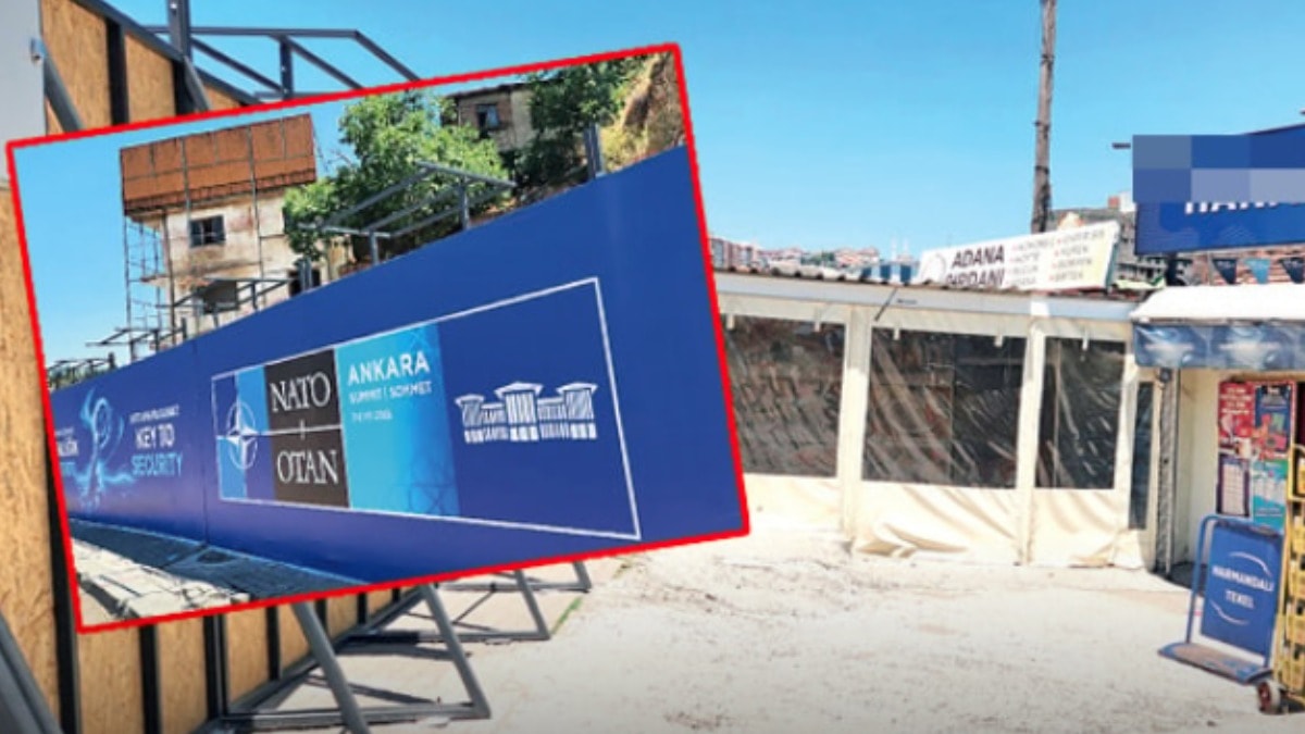 Ankara'da Yoksulluk Paravanla Gizlenmeye Çalışıldı