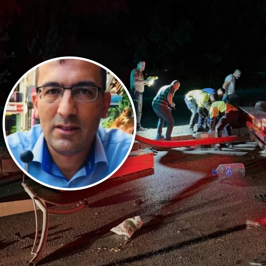 Ankara'da feci kaza: Sürücü Emrah Atlı olay yerinde hayatını kaybetti