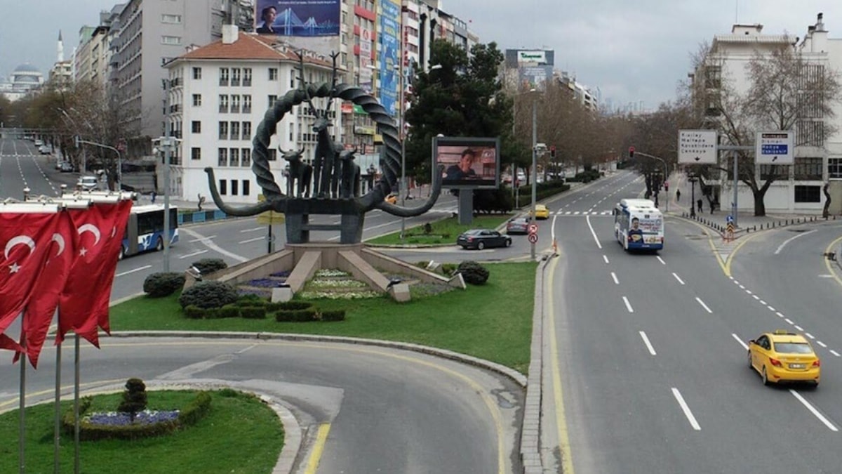 Ankara'da Filistin Yürüyüşü Nedeniyle Trafik Düzenlemesi
