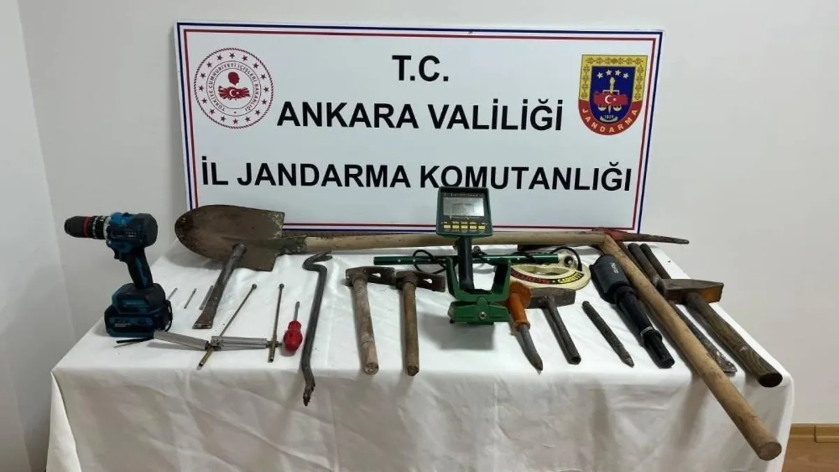 Ankara'da Jandarma Kaçakçılık Operasyonu: 11 Gözaltı