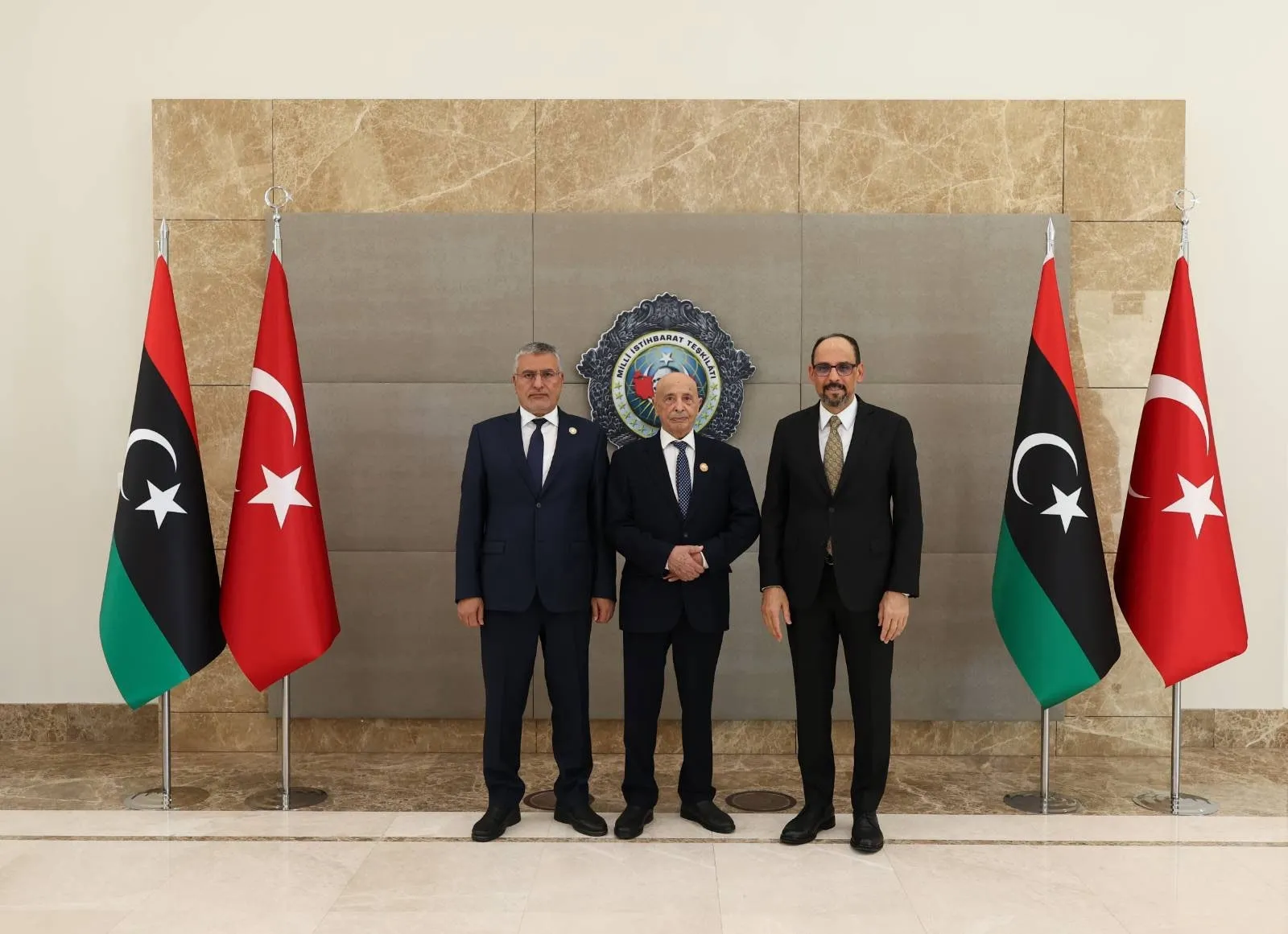 Ankara'da kritik Libya zirvesi: Kalın, Salih ve Takala ile görüştü