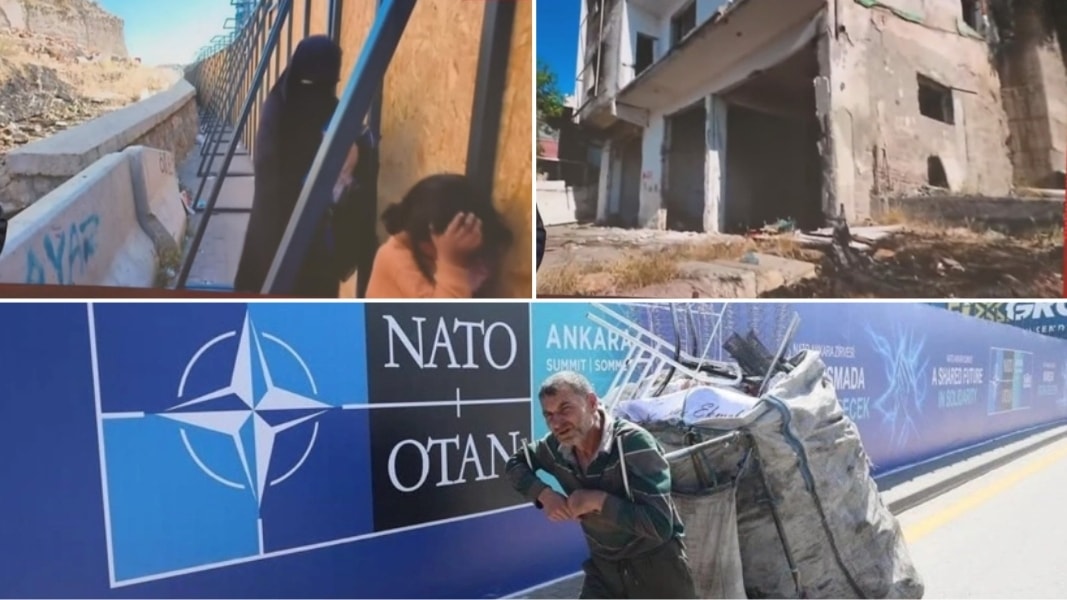 Ankara'da NATO Zirvesi öncesi panolarla görüntü kirliliği