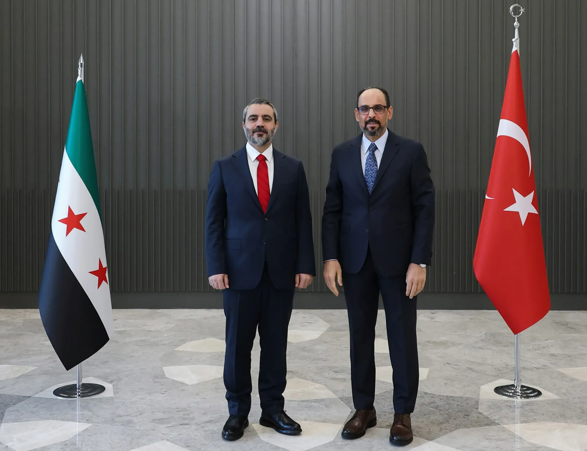 Ankara'da Suriye Teması: MİT Başkanı Kalın, Şeybani ile Görüştü