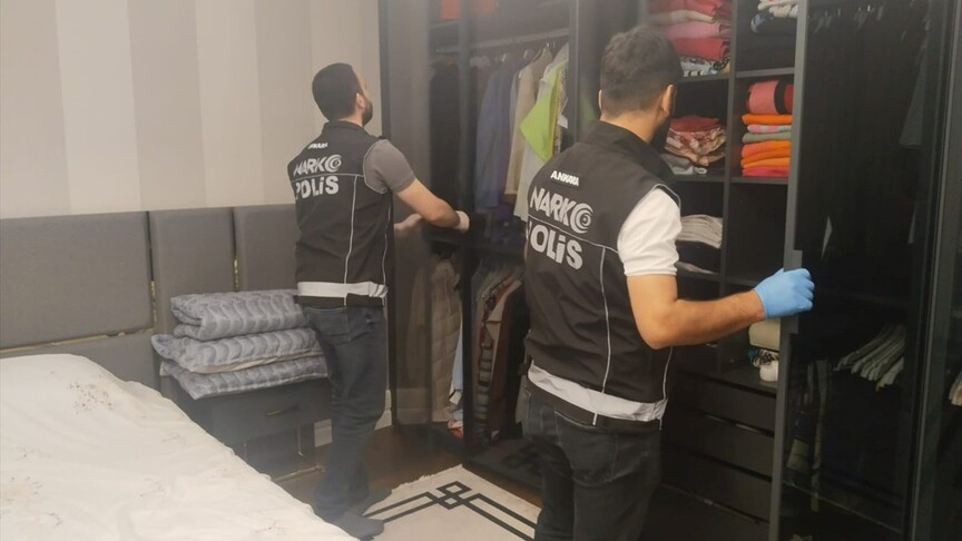 Ankara'da uyuşturucu ve fuhuş operasyonu: 64 gözaltı, 32 tutuklama