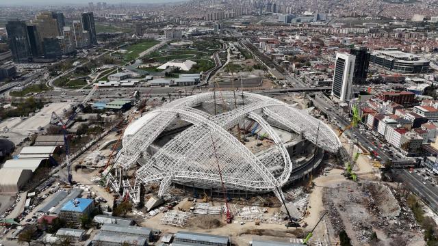 Ankara'daki yeni stadyum için bakanlardan ortak mesaj
