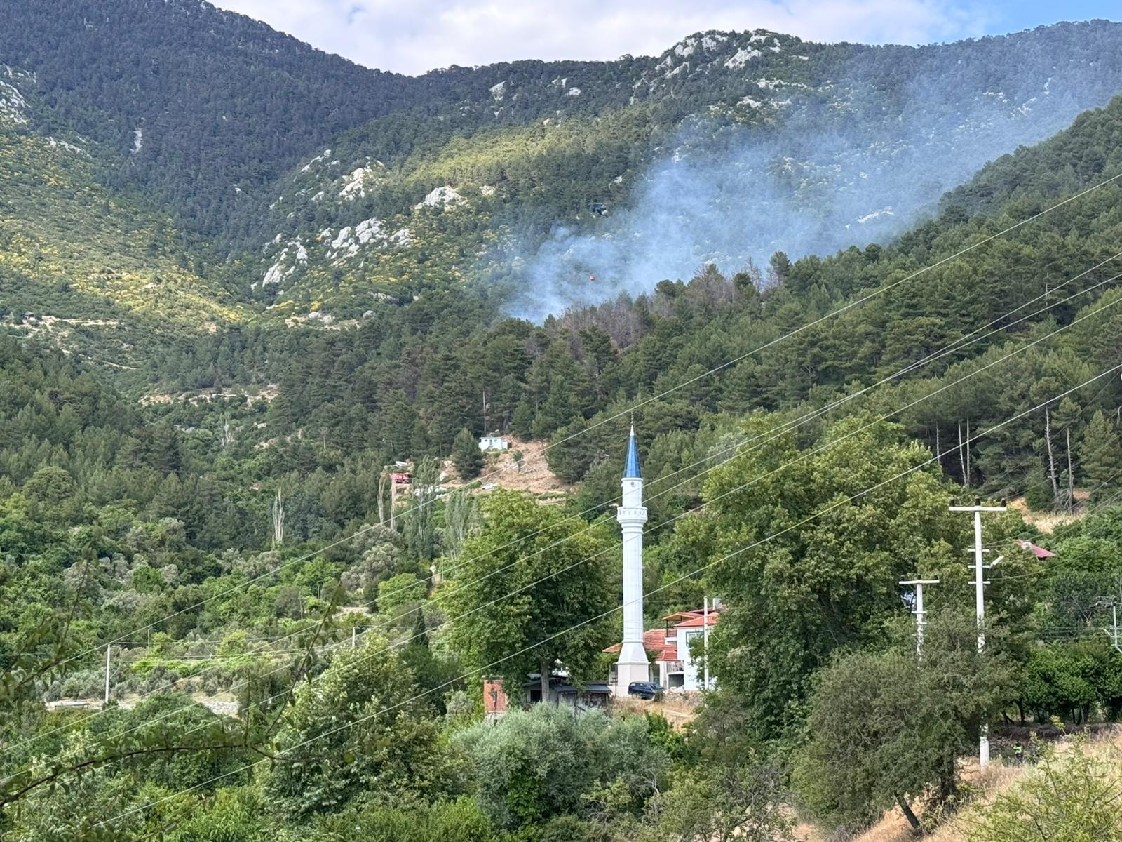 Antalya Kaş'ta Orman Yangını: Havadan ve Karadan Müdahale Sürüyor