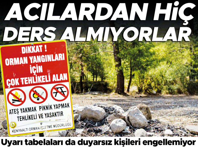 Antalya'da Orman Yangınlarına Karşı Seferberlik: Duyarsızlık Türkiye'yi Yakıyor