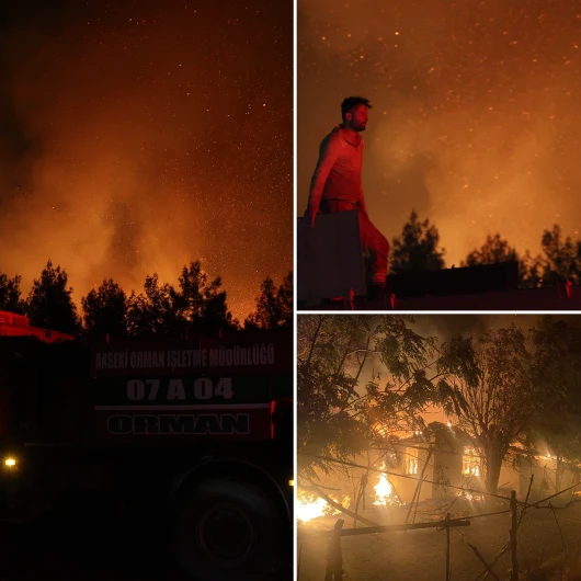 Antalya'da Orman Yangını: Havadan ve Karadan Müdahale Sürüyor