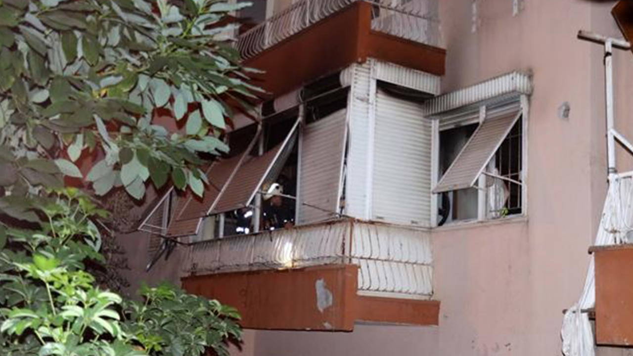 Antalya'da kentsel dönüşüm apartmanında yangın