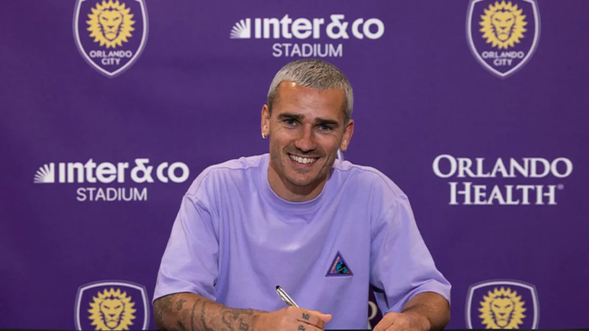 Fransız Yıldız Griezmann, MLS'te Orlando City'e Katıldı