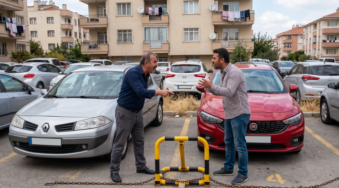 Apartman otoparkına duba koyanlara Yargıtay'dan kötü haber