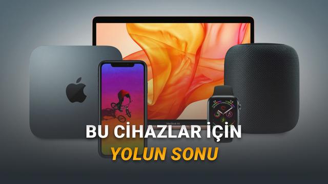 Apple, 16 Eski Modelin Güncelleme Desteğini Sonlandırıyor