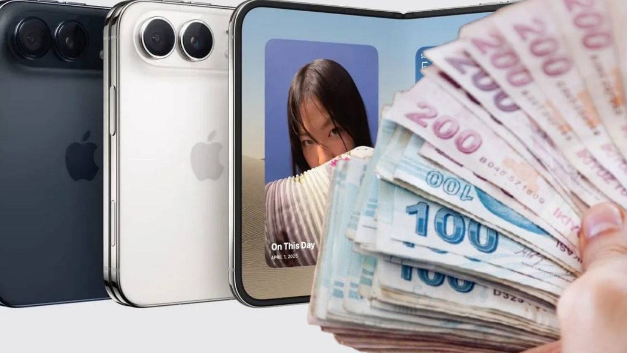 Apple ilk katlanabilir telefonu tanıttı: Türkiye'de en az iki kat pahalı olacak