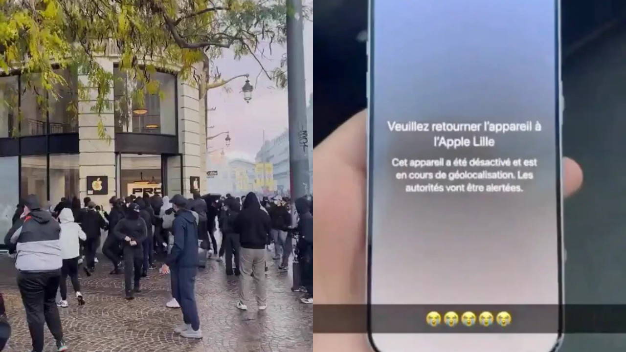 Apple Mağazası Yağmalandı: Çalınan iPhone'lar Açılınca Şok Etkisi