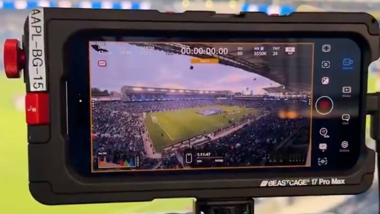 Apple TV canlı yayını iPhone 17 Pro Max ile yapıldı