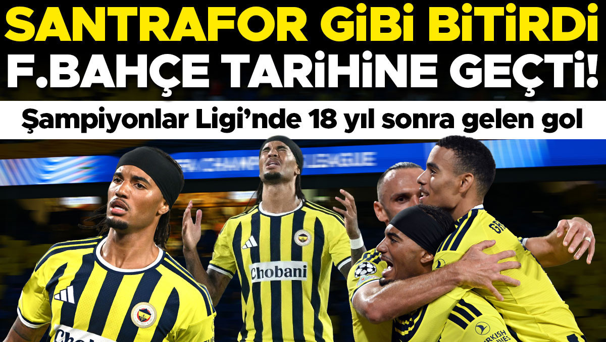 Archie Brown Fenerbahçe'yi 18 Yıl Sonra Şampiyonlar Ligi'nde Buluşturdu