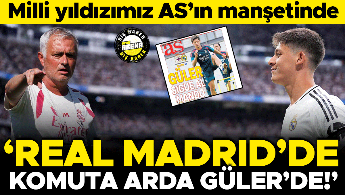 Arda Güler, Real Madrid'de Komutayı Eline Alıyor: Deportivo Maçı Öncesi AS Manşeti