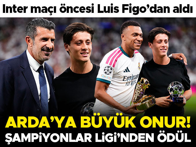 Arda Güler'e Şampiyonlar Ligi'nden Büyük Onur: En İyi Çıkış Yapan Oyuncu Ödülü