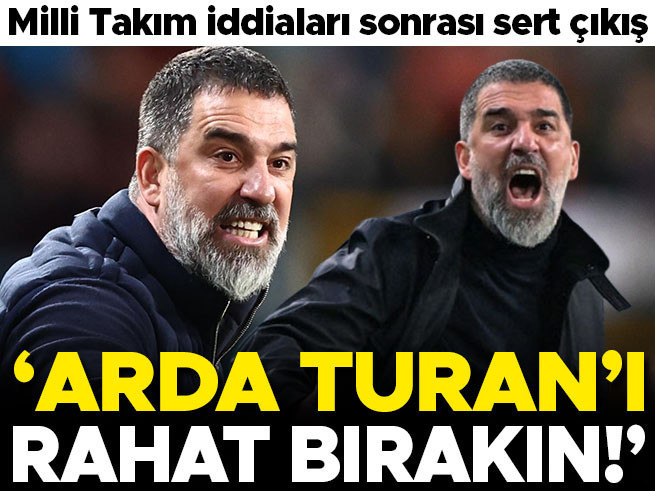 Arda Turan ve Milli Takım yorumu: Rahat bırakın