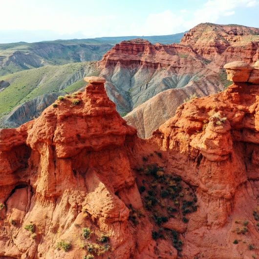 Arizona'yı Aratmayan Kızıl Kanyon: Kars Bayam Kızıllıkları