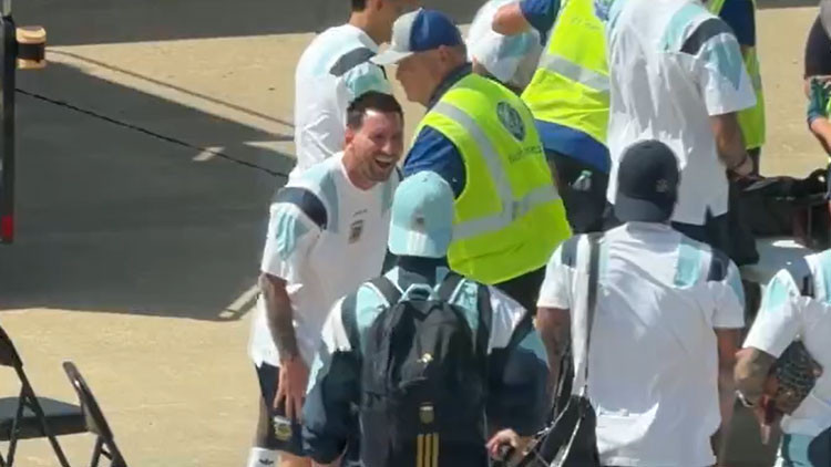 Arjantin Milli Takımı'na şok güvenlik araması! Messi'nin tepkisi olay oldu
