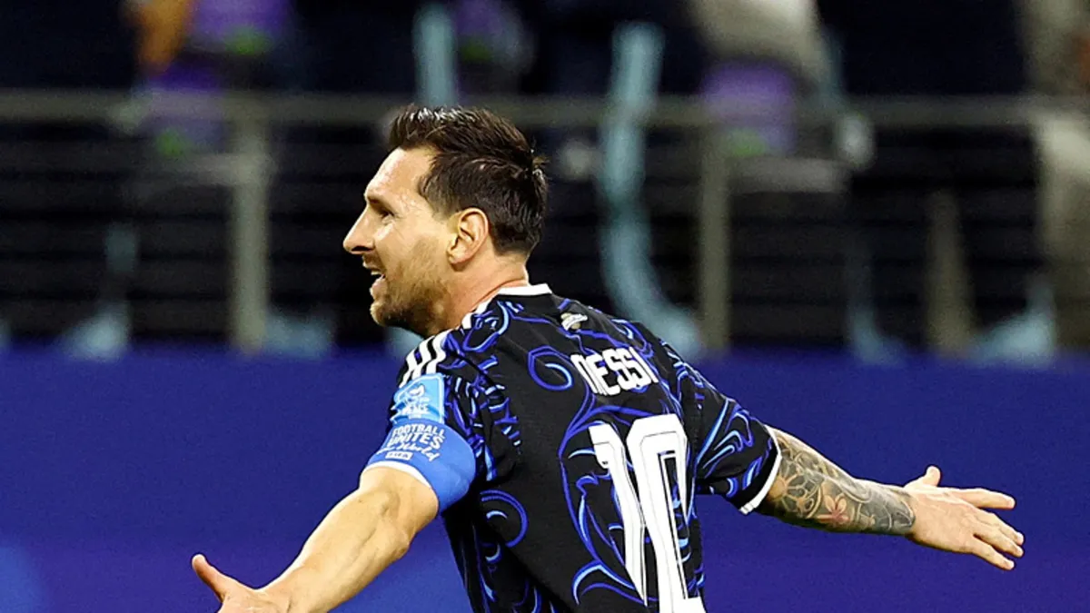 Arjantin, Ürdün'ü 3 golle devirdi! Lionel Messi'den rekor