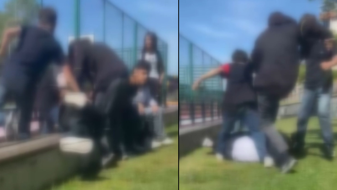 Arnavutköy'de akran şiddeti: Gençler arkadaşlarını dövdü ve kaydetti
