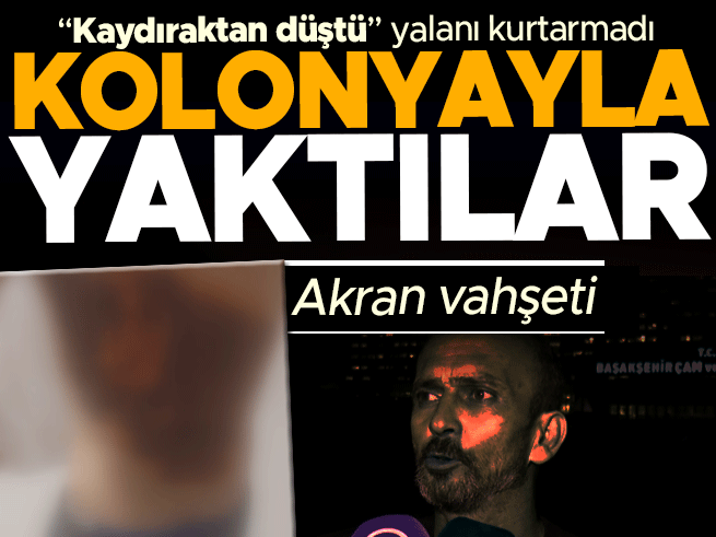 Arnavutköy'de akran vahşeti: 12 yaşındaki çocuk yandı