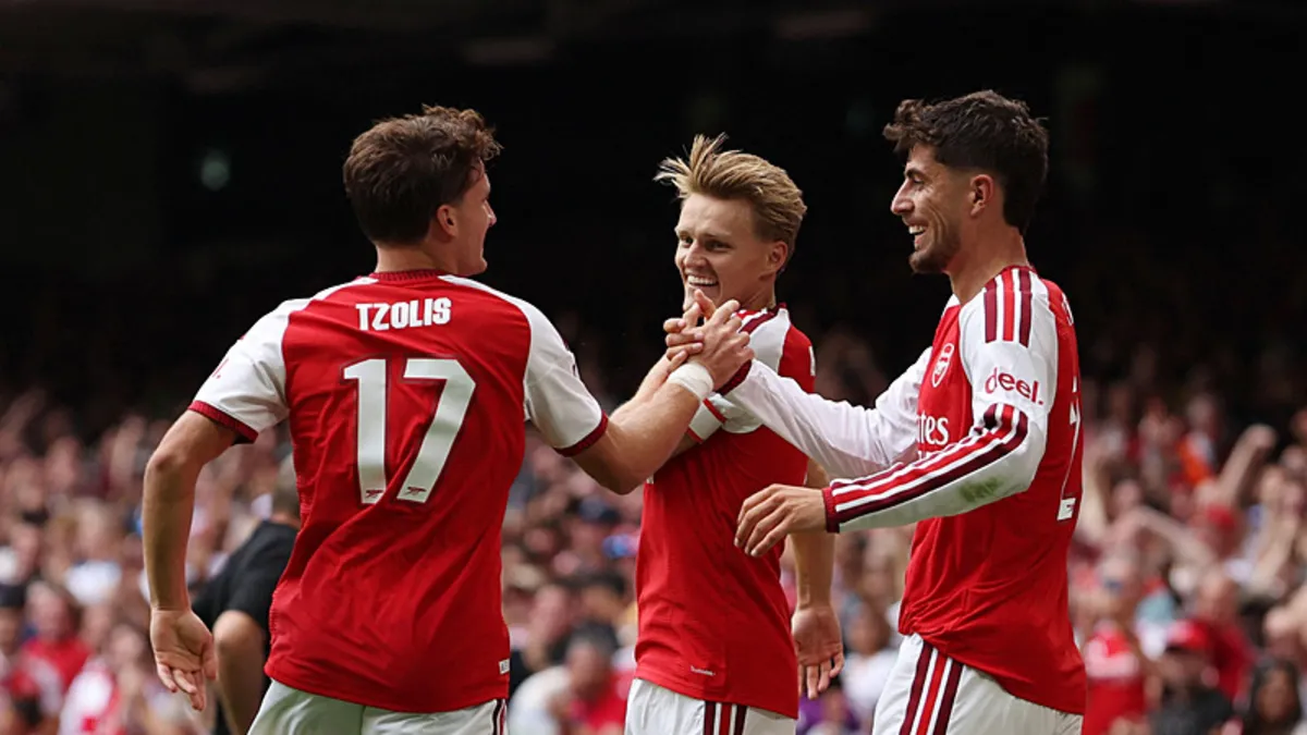 Arsenal, Community Shield'da Manchester City'yi 3-0 Yendi