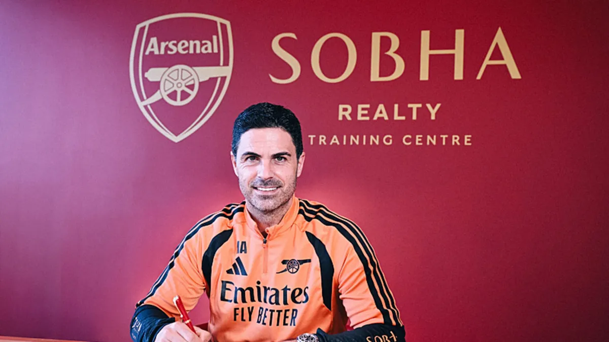 Arsenal, Mikel Arteta ile 2030'a kadar sözleşme yeniledi