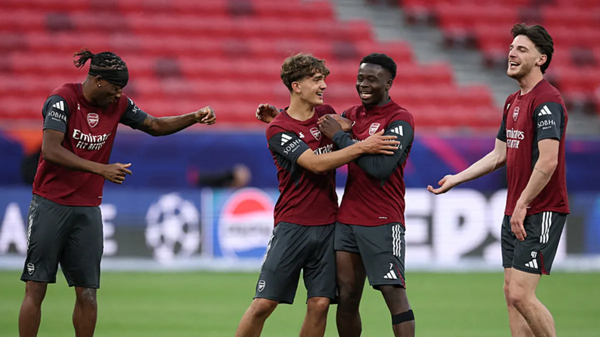 Arsenal, Şampiyonlar Ligi Finalinde PSG'ye Karşı Mücadele Edecek