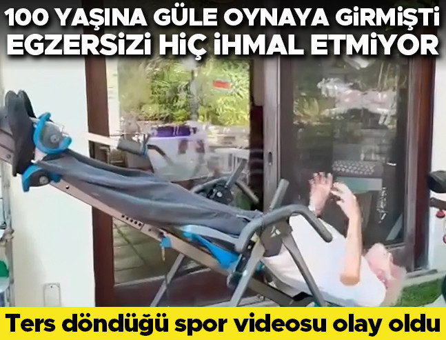 Asırlık Çınar 101 Yaşında: Egzersizden Vazgeçmiyor