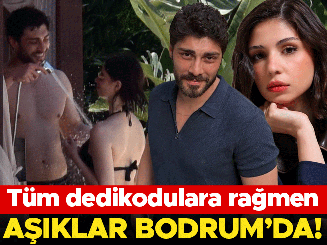 Aşklarını Bodrum'da tatil yaparak ilan ettiler